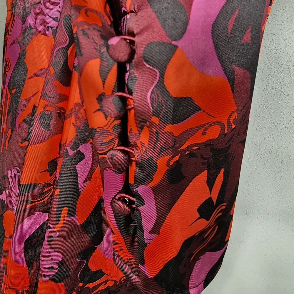 Staud Cut-Out Back Dress in Plum Sirens Size 4 - Picture 6 of 11